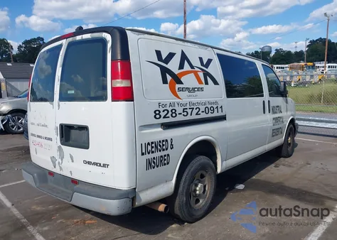 2008 Chevrolet Express Work Van из США, поврежденный, VIN 1GCFG15X181124401